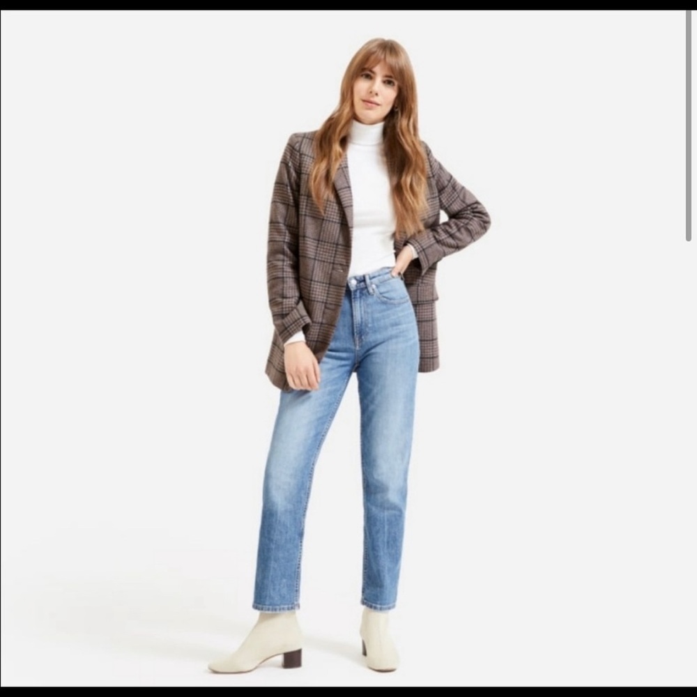 EVERLANE High Rise Straight women’s denim jeans size 27